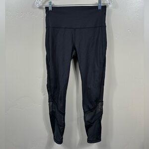 Lululemon Fresh In Mesh Tight 25" Black Size 6